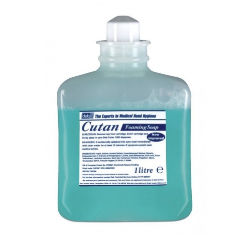Deb Cutan Foaming Soap 1L RRP 11.99 CLEARANCE XL 7.99